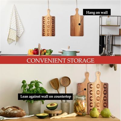 Возвратная деревянная яичная тарелка по вашему желанию