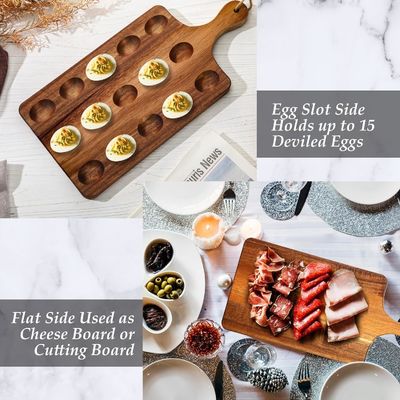 Возвратная деревянная яичная тарелка по вашему желанию