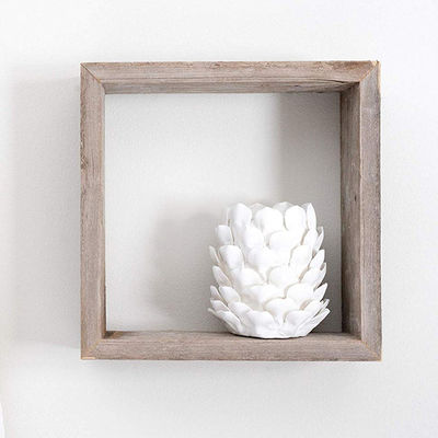 Организуйте свое пространство с помощью 3 классических натуральных твердых деревянных стенных плавучих полков