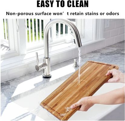 По вашему запросу Режущая доска с соковой канавкой Ручка Акациевая деревянная режущая доска