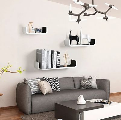 Дизайн на заказ Цвет и размер Современный MDF Древесина U-образный стиль для проектов на заказ