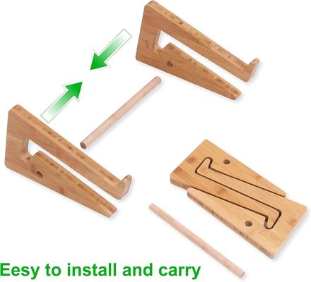 Декорация деревянной полки Описание Ноутбук подставка совместима с любыми ноутбуками