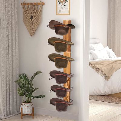 Функциональный дизайн многофункциональный стенный шкаф для хранения и шкафчик для шляп для бамбука