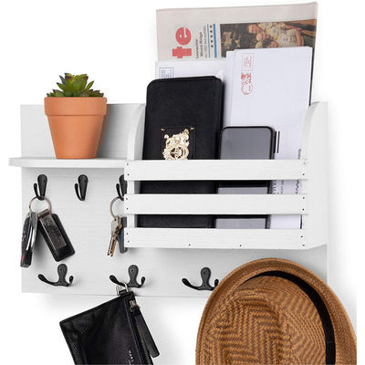 Двухуровневый стенный шкаф для хранения магнитный домашний висячий организатор с держателем ключей