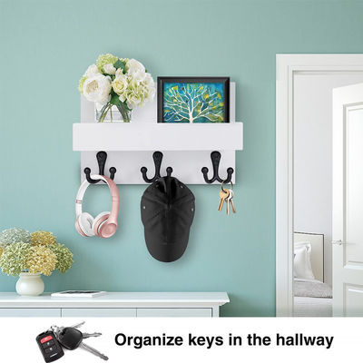 Двухуровневый стенный шкаф для хранения магнитный домашний висячий организатор с держателем ключей