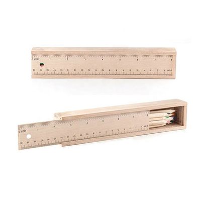 Многофункциональная скользящая деревянная ручка для подарочного дисплея в цвете пятна для ремесла