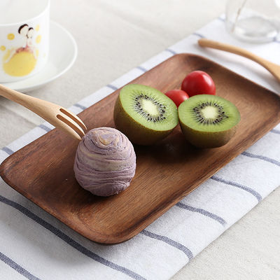 24.8x12.8x2cm Экологически чистые деревянные подносы в индивидуальном скандинавском стиле с бесплатным образцом