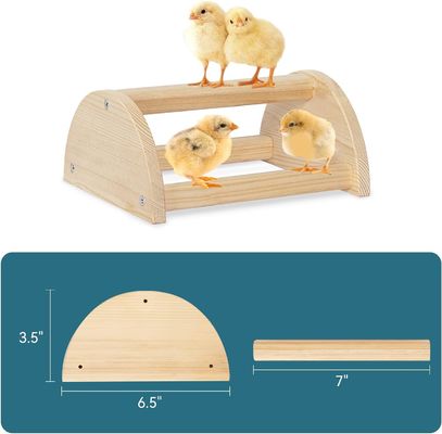 202405 Птичье косые сильные толстые деревянные стойки для копытов и гнездования долговечные