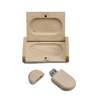 32 ГБ деревянный USB-накопитель для USB Кленовый дерево Цвет 8,2 * 5,3 * 2 см Простой дизайн