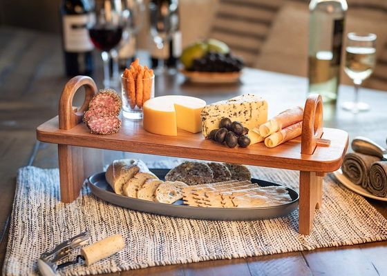 Современный деревянный блюдо для домашнего декора