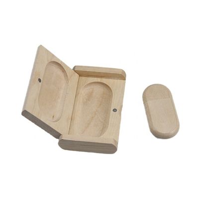 Печать печати кленовый деревянный флеш-накопитель USB и коробка для маркетинговых кампаний