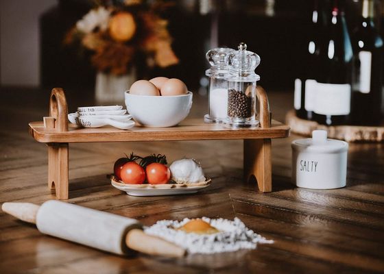 Современный деревянный блюдо для домашнего декора