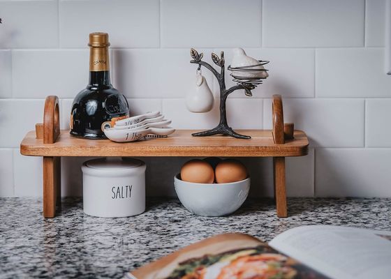 Современный деревянный блюдо для домашнего декора