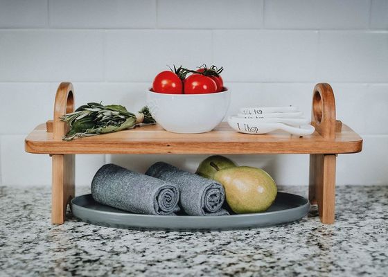 Современный деревянный блюдо для домашнего декора