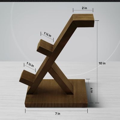 Видео игровой контроллер Гарнитура Стоянка Деревянная полка для домашнего убранства с держателем для наушников