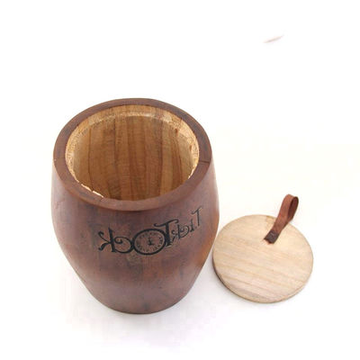 Барная деревянная бутылка для виски с настраиваемым логотипом приемлемая и естественная