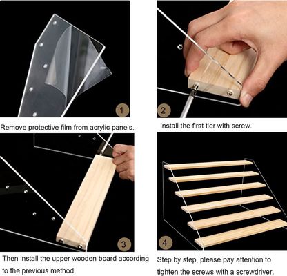 Хранилища Стеллажи для хранения коллекционных предметов Поп-фигуры Кексы Парфюмерии десерты