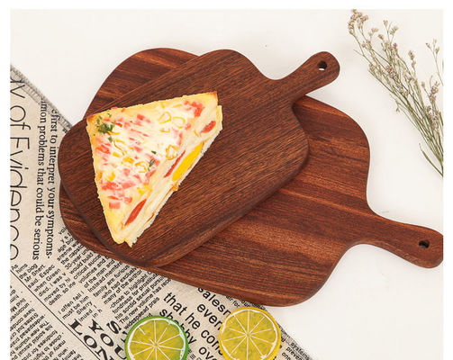 Рециклированный логотип маркированный Акациевый деревянный островщик для трехцелевых режущих досок