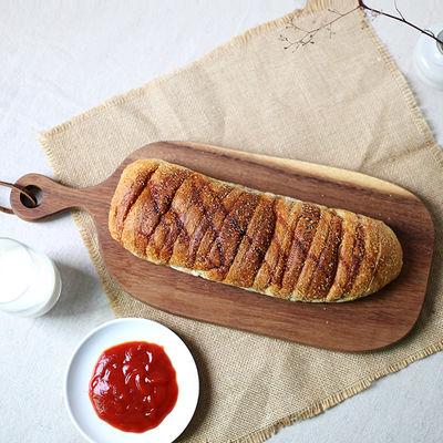 Рециклированный логотип маркированный Акациевый деревянный островщик для трехцелевых режущих досок