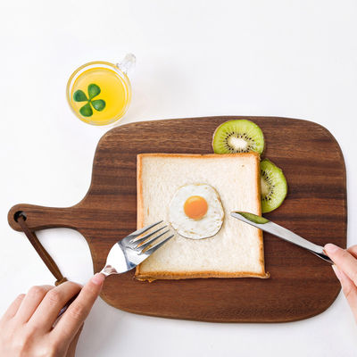 Рециклированный логотип маркированный Акациевый деревянный островщик для трехцелевых режущих досок