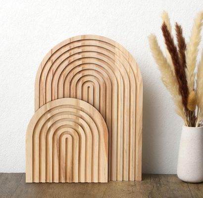 Настраиваемый логотип приемлемая радужная деревянная резальная доска для домашней кухни