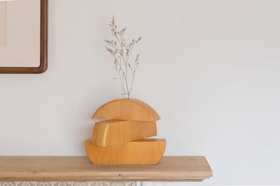 Цветочный горшок для домашнего декора 202405 Современная ваза из травы Пампа для модных центральных столов