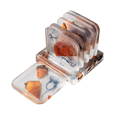 Образец бесплатный или будет возвращен набор из 6 деревянных сердечных восковых костер