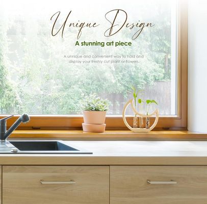 Годовщины полумесяца Столовой стенд для комнатных растений и офисного декора