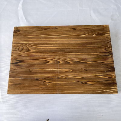 Приняты индивидуальные проекты Рустический прямоугольный деревянный поднос с металлическими ручками