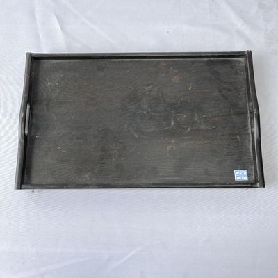 Шелковый экран печать натуральный завтрак деревянный ложек с складывающимися ногами Кухня сервировка