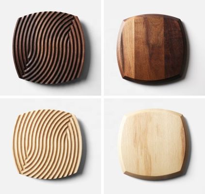 Деревянная поднос для закусок в деревянном стиле