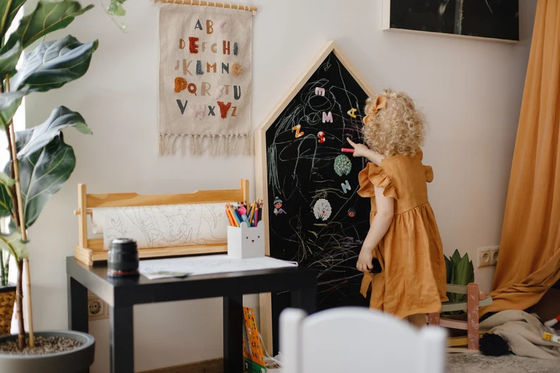 Монтессори Тихое время Деятельности Детский сад на доске с лазерной гравировкой