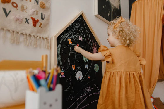 Монтессори Тихое время Деятельности Детский сад на доске с лазерной гравировкой