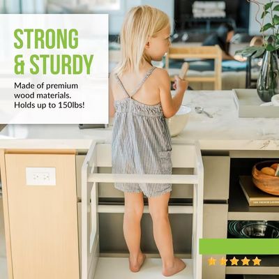 Настраиваемый логотип приемлемая серая детская стоячая башня для детей в стиле Монтессори