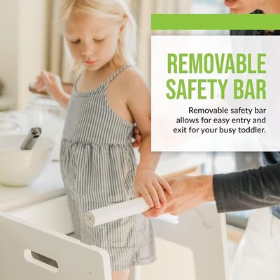 Настраиваемый логотип приемлемая серая детская стоячая башня для детей в стиле Монтессори