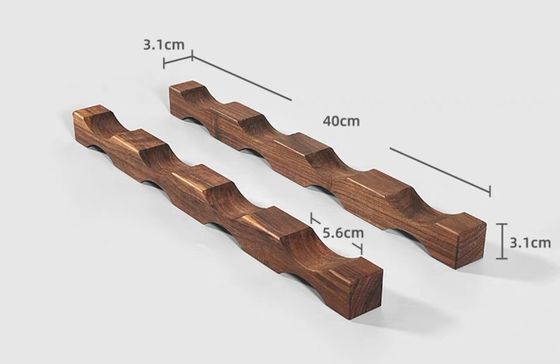 Столовая стойка для бутылок с вином Деревянная винная полка для организации с экономией места