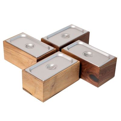 Последние деревянные стальные изоляционные контейнеры для компоста для переработки пищевых отходов