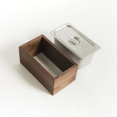 Последние деревянные стальные изоляционные контейнеры для компоста для переработки пищевых отходов