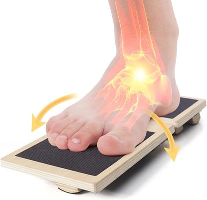 202404 Упражнения по стабильности Колебательная доска для баланса одной ноги и индивидуальный логотип