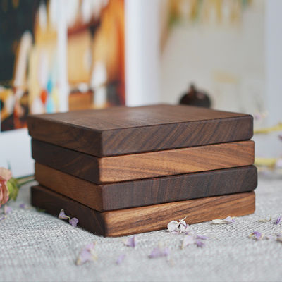 Личный логотип приемлемый ореховый вишневый деревянный горки для экологически чистого минималистского стиля дизайна