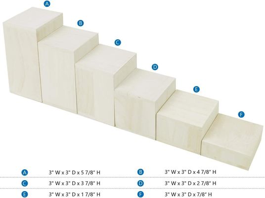 Деревянный стенд для ювелирных изделий и аксессуаров