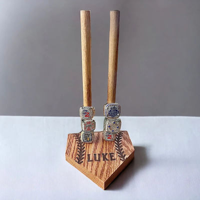 Деревянный простоцветный спортивный кольцевой дисплей для чемпионата по софтболу и бейсболу