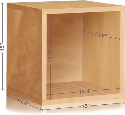 Основы Винтажный виниловый диск Хранилище блок куб организатор полка одноуровневый экономитель места