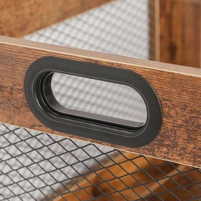 Деревянный держатель записей для хранения Классический кубический организатор записей Хранение по вашему запросу