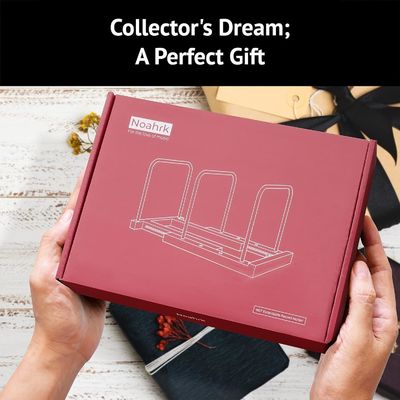 Деревянный расширяемый виниловый пластинковый организатор для стойки для хранения