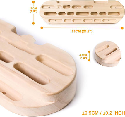 Деревянный скалолазательный вешальник для укрепления рукояти для индивидуальной тренировки спортсмена