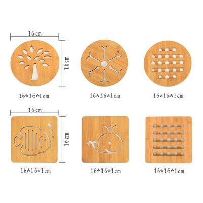 Креативный бамбуковый макет для индивидуальных крашенных деревянных чашек и чашек простого цвета