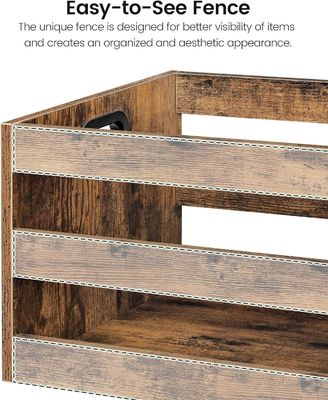 Жилая комната Виниловый запись хранилища организатор с большим количеством винтажного дерева файл хранилища