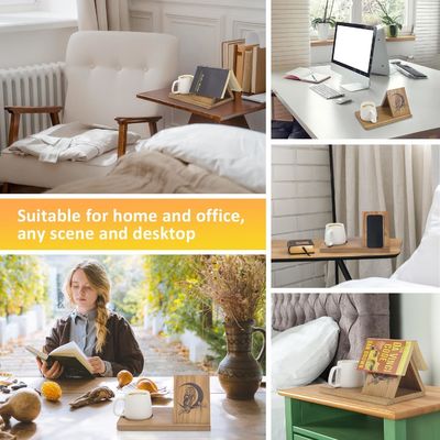 Шелковое печать деревянный короткий мини-книга отдых для спальни ночной стол и офисный стол