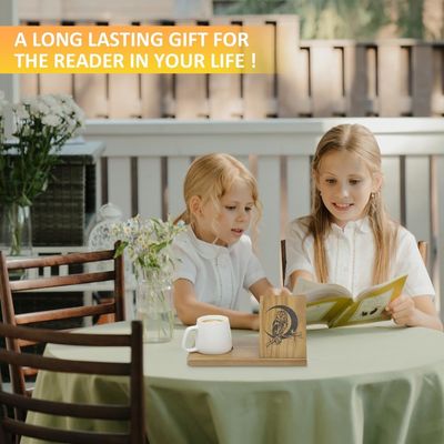 Шелковое печать деревянный короткий мини-книга отдых для спальни ночной стол и офисный стол